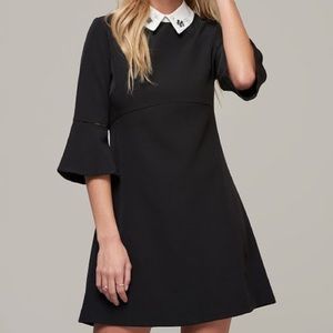 ABS Collection | NWT Black Peter Pan Collar Dress